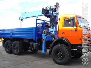 КАМАЗ 43253 · КМУ Tadano ZR366