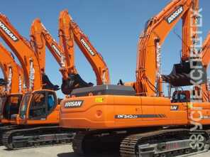 Hyundai, Doosan ·  Глубина копания до 12 м