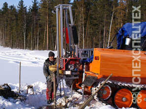 с буровой установкой · ТТМ-3 Б