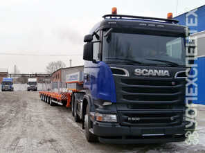 Scania · длина платформы 50 м