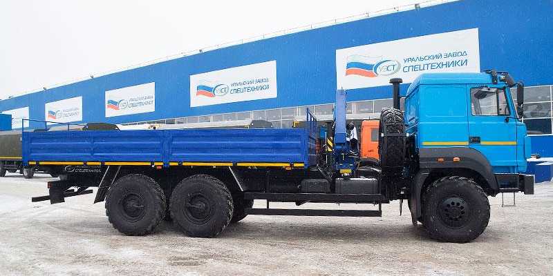 Урал 4320 · КМУ АНТ 7 5 2