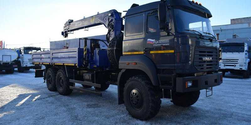 Урал 4320  · КМУ АНТ 15 5ТЛ