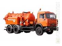 Камаз · КО-507А Вместимость 7,5 м3, Глубина очищаемого колодца 6 м