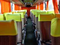 Neoplan · Н116 Класс: Средний Модель: Neoplan N116 од выпуска: Цвет: Бело-красный Количество мест: 50