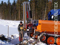 с буровой установкой · ТТМ-3 Б