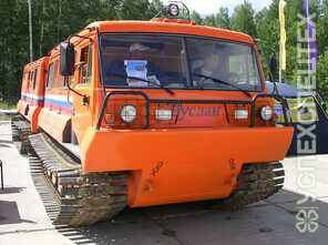 Гусеничный двухзвенный с установкой пожаротушения · ТТМ-4902 ПЖ