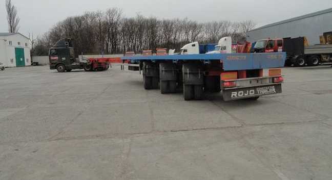 ROJO · Предназначен для перевозки крупногабаритных тяжеловесных грузов