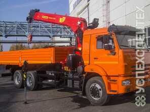 Камаз · 65115 Краноманипуляторная установка PALFINGER INMAN IT 150