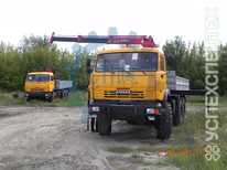 КАМАЗ · 43118 Бортовой платформой и крано-манипуляторной установкой Amco Veba