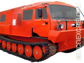 Снегоболотоход гусеничный с пожарным оборудованием  · ТТМ-3 ПО-ПЖ