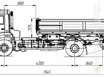 Камаз · AMKAR 658902 10E с местом под КМУ