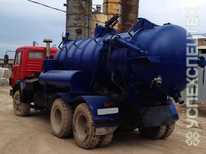 Камаз · Услуги илососа. Объем цистерны 7 кубов. Шланги 20-25 м.