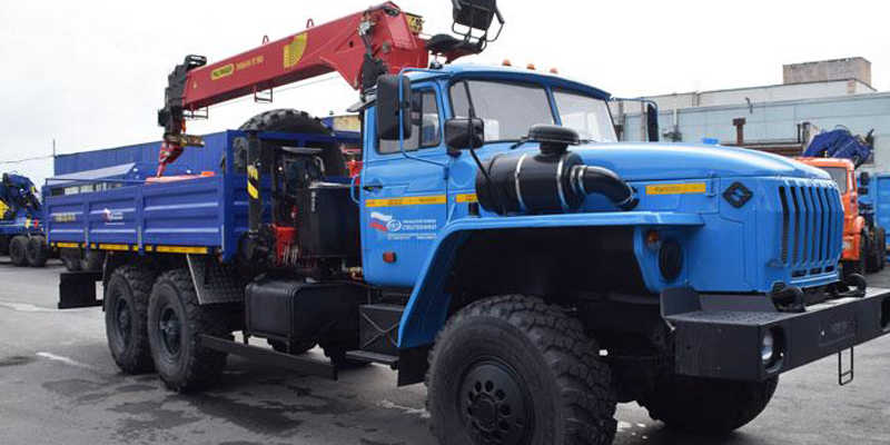  Урал 4320 · КМУ ИТ 150