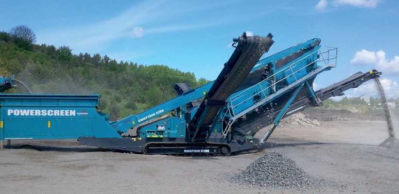 Powerscreen  · Chieftain 2200