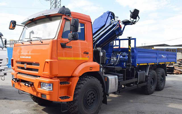 Камаз 43118 3027 50 · КМУ АНТ 12 2