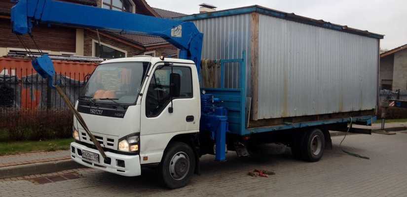 ISUZU NQR75 · КМУ Tadano ZR365