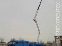 Гусеничный двухзвенный с гидроподъемником до 26 м. и люлькой · ТТМ-4902 ГП