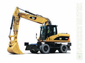 CAT · Услуги колесного экскаватора
