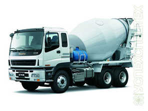Бетоновоз · Автобетономиксер с выдающей лентой