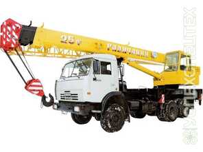 Автокран 25т · 