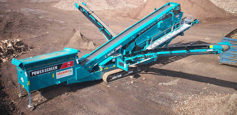 Powerscreen  ·  Chieftain 2100X Bivitec