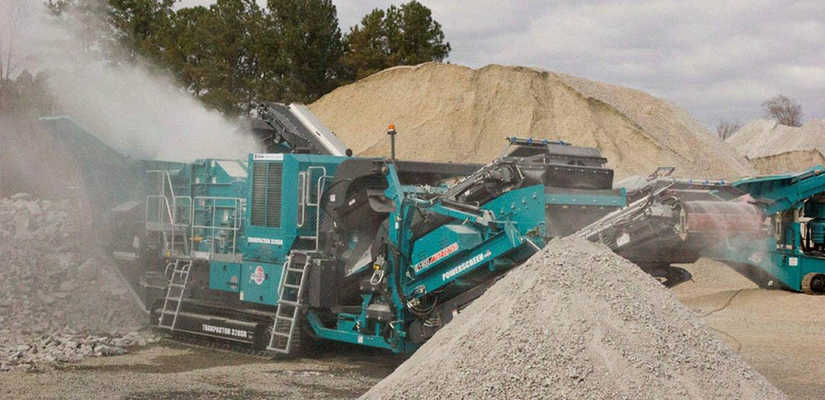  Powerscreen · Trakpactor 320 SR