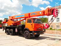 Автокраны · грузоподьёмностью от 100 кг до 60 тонн