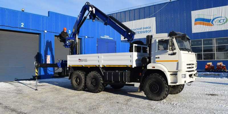 Камаз 43118 · КМУ АНТ 12 4