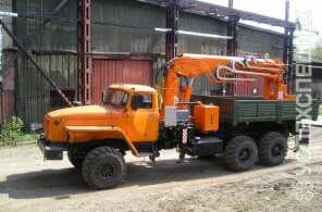 БУРИЛЬНО КРАНОВАЯ МАШИНА УБМ 85 · Урал 4320