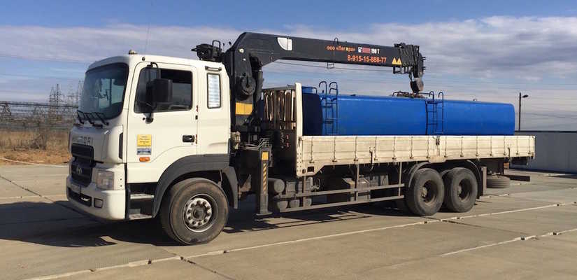 HYUNDAI HD250 · HIAB T190