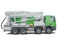 Бетоновоз · Автобетономиксер с выдающей лентой