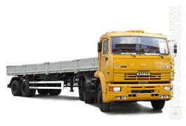 Камаз · Грузовик с с длиной кузова 13.7 м