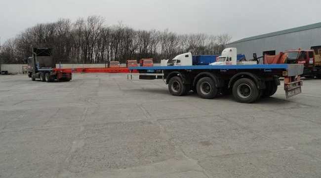 ROJO · Предназначен для перевозки крупногабаритных тяжеловесных грузов