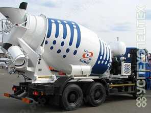 Камаз · 6520 Вместимость смесительного барабана по выходу готовой смеси,куб.м 9,0