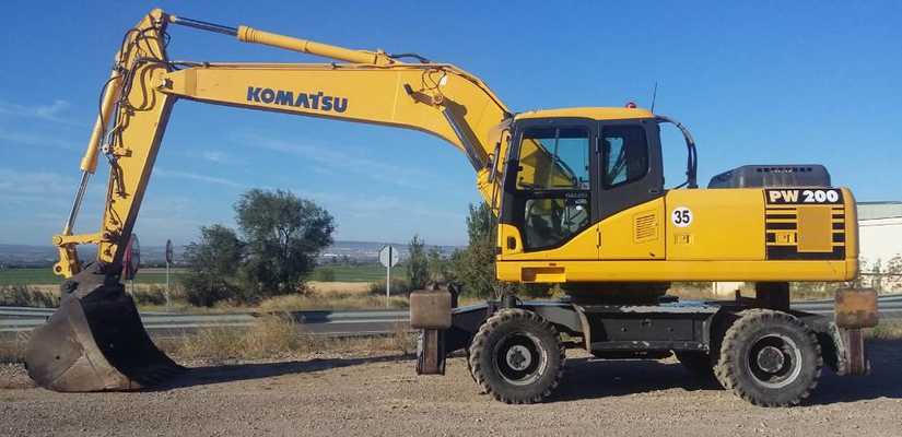 Komatsu · PW200-7 