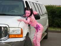 большой и шикарный лимузин · 