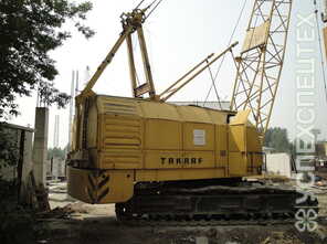 РДК · 400 Гусеничный кран РДК-400 оснащается стрелами длиной 16 — 46 м с шагом 5 м