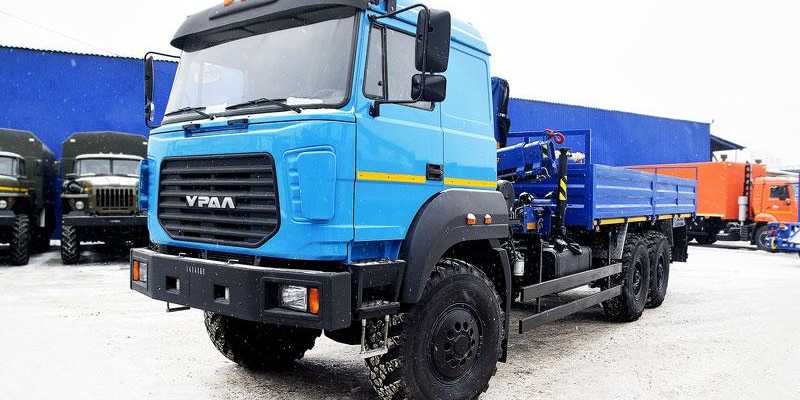 Урал 4320 · КМУ АНТ 7 5 2