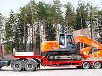 Перевозки тралами по региону и России ·  Перевозка Экскаваторов, катков, бульдозеров, погрузчиков.