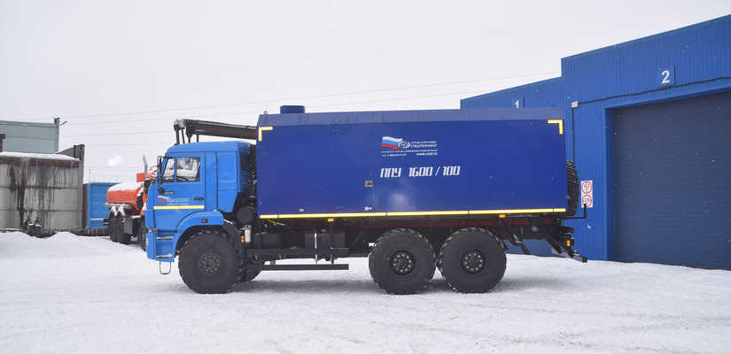 КАМАЗ 43118 3027 50 1 1 ПТ · ППУА 1600 100