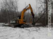 Гусеничный харвестер  · ЛТМ Лесник