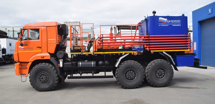 КАМАЗ 43118 50 · ЦА 32 УЗСТ 003 21