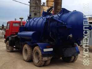Камаз · Объем бочки 13 кубов.