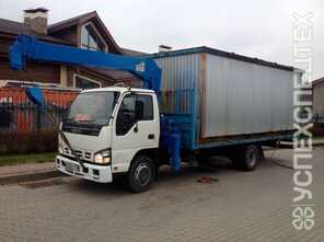 ISUZU NQR75 · КМУ Tadano ZR365