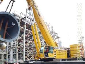 наибольшая высота подъема грузов – 130 м · 