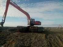 Hitachi ZX200 / ZX210 · Удлиненное рабочее оборудование