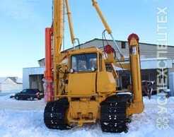 Сваебойные установки · Длина погружаемой сваи 12-14 м