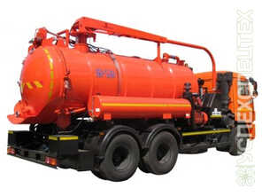 Камаз · КО 530  Илосос КО-530 Объём 10 м 3 Длина рукава 15 м.