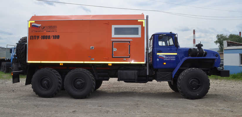 Урал 5557 1112 72 · ППУА 1600 100