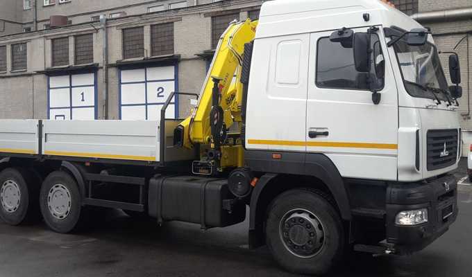 Маз · Hiab 055D-3 CLX